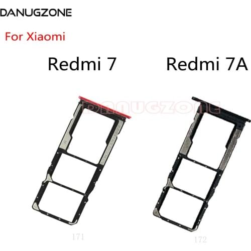 SIM Card Tray For Xiaomi Redmi 7 7A / Redmi Note 7 Pro SIM Card Reader Tray