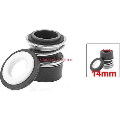 MB2-14 Ceramic Rotary Ring Rubber Bellows Pump Mechanical Seal 14mm 5pcs