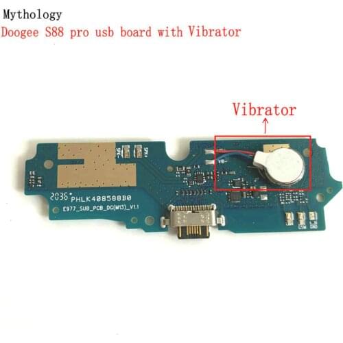 Mythology For Doogee S88 Pro USB Board & Vibrator Flex Cable Dock Connector 6.3"Mobile Phone Charger Circuits