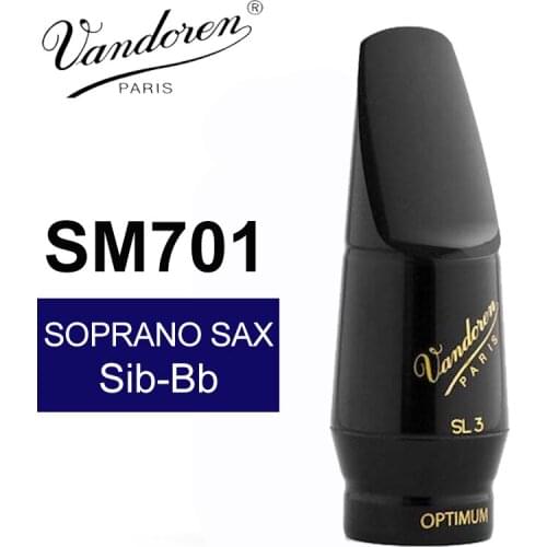 France Vandoren SM701 SL3 Optimum Series Soprano Saxophone Mouthpiece/ Soprano Sib-Bb Sax Mouthpiece