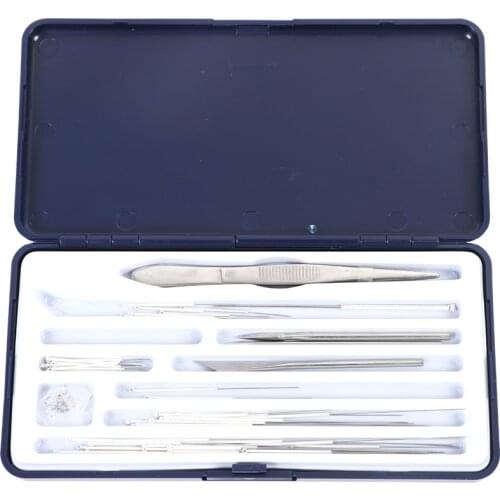 Acupuncture needle Instrument set Silver needle fleam tweezers for traditional Chinese medicine free shipping