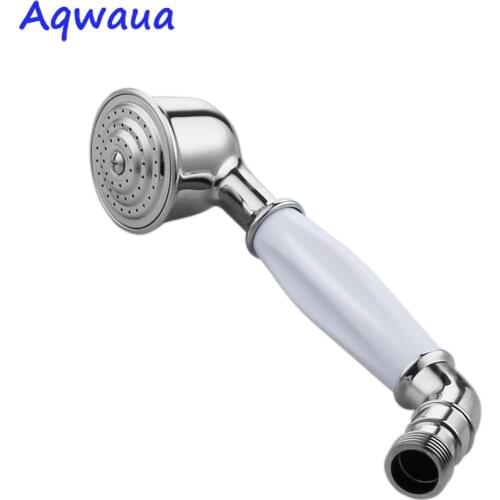 Aqwaua Shower Head Bathtub Bathroom Sprayer Water Saving Hand shower Single Function Accessories For Bathroom