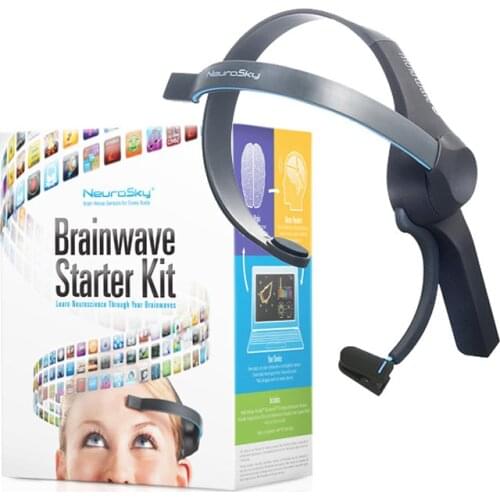 Mindwave Mobile 2 Brainwave Headset EEG Brainwave Starter Kit Mind Control Smart Wearable Devices for Mood Monitoring