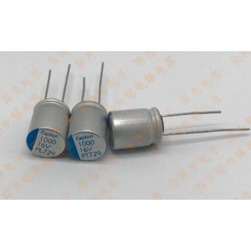16V1000UF Taiwan solid-state direct capacitance capacitance board 1000UF 16V 10*12mm