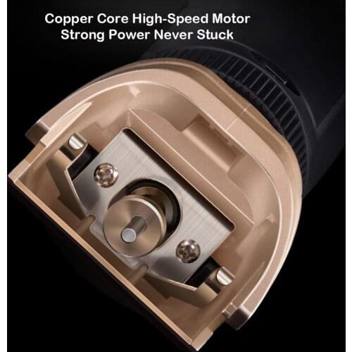 Portable Low Noise Electric Hair Clipper Hair Cutting Kit Adult Ceramic Head