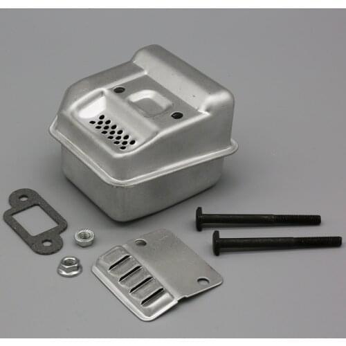 Muffler Exhaust Bolt Gasket Fit For Stihl MS180 018 017 MS170 MS180C MS170C MS 170 180 Gas Chainsaw Silencer Replacement Parts