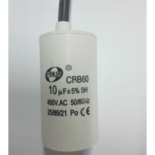 Starting capacitor of expansion door motor of parcel post washing machine capacitor 10uF 12uf starting capacitor of water pump