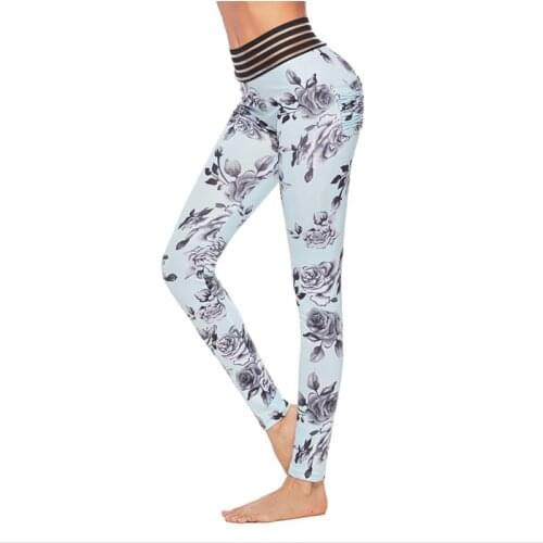 High Waist Workout Yoga Leggings Sport Women Fitness Sweat Breathable Yoga Pants For Women Compression Leggings Sport Tights