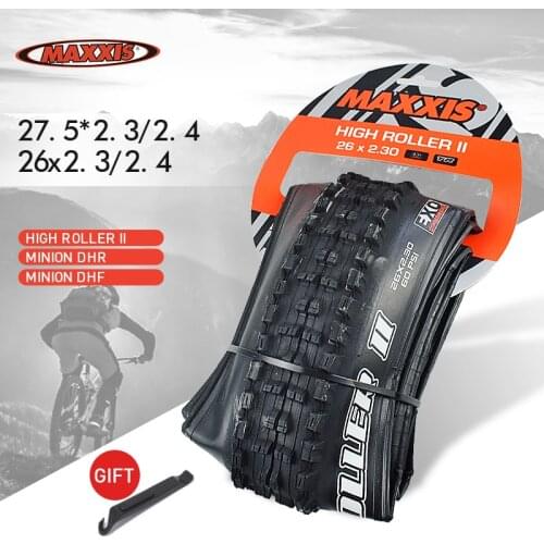 MAXXIS HIGH ROLLER bicycle tire TR 26 27.5 tubeless ready 26*2.3 27.5*2.4 2.5 mountain bike tires folding tyres MINION DHF DHR