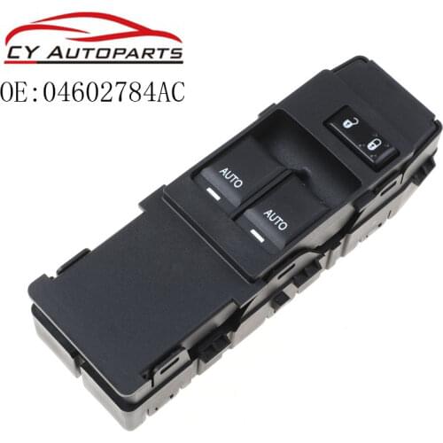YAOPEI OEM 04602784AC Left Power Master Window Switch Button Fit For 2008-2010 Dodge Challenger