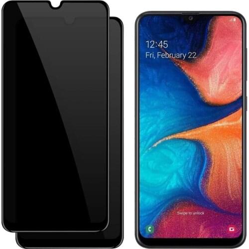 Privacy Filter Tempered Glass Full Coverage Film AntiSpy Shield Screen Protector for SAMSUNG GALAXY A30S M30S A40 A40S