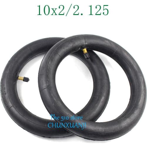 10 Inch Inner Tube Camera 10x2 for Xiaomi Mijia M365 Spin Bird10 Inch Electric Skateboard 10x2 / 2.125 Inner Tune