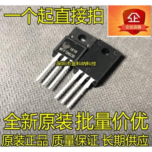 10pcs only orginal new WFF5N60B TO-220F-in-line MOS field effect transistor MOSFET best item