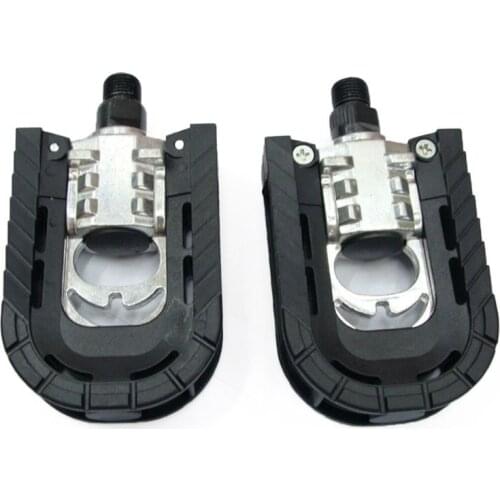 2 Pcs Folding Bicycle Pedals for Dahon Road Bike Durable Aluminum Alloy Portable