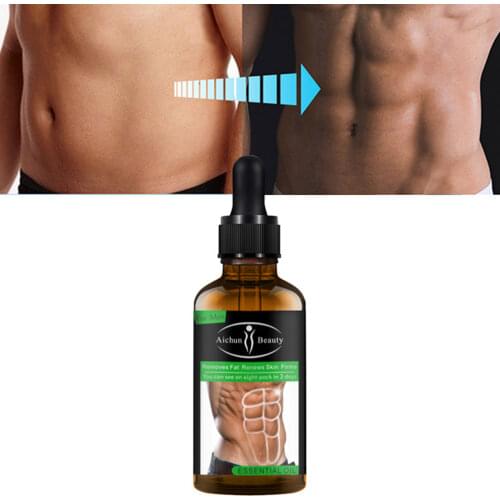 Abs Muscle Stimulator Powerful Abdominal Muscles Massage Essential Oil Stronger Six Pack Muscle Anti Cellulite Burn Fat