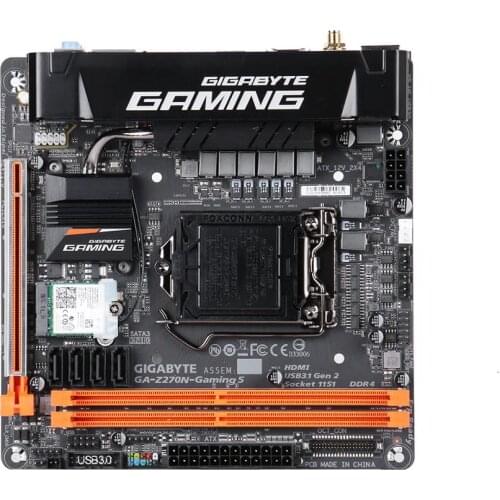 Used Desktop Motherboard for Gigabyte Z270N-GAMING 5 Motherboard socket LGA 1151 DDR4 mainboard on sales