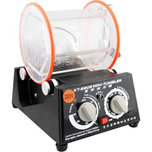 Free Shipping 220V capacity 3kg Rotary Tumbler polishing machine jewelry polisher rotary finishing