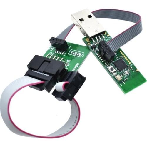 Wireless Zigbee CC2531 CC2540 Zigbee Sniffer Bluetooth BLE 4.0 Dongle Capture Module USB Programmer Downloader Cable Connector