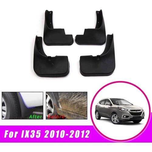 Car Mud Flaps Mudguards For Hyundai ix35 2010-2012/2015-2017 Front Rear Splash Mudguards Car Fender Styling Fittings Accessorie