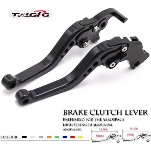 CNC Motorcycle Accessories Short/long brake clutch lever For Kawasaki KLE500 1999-2007 ER-5 2004-2005