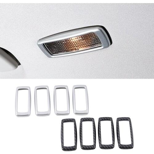For Skoda Kodiaq 2016-2020 Interior Part Refit Reading Light Lamp Cover Protectors Molding Trim Frame Car Accessories Decorate