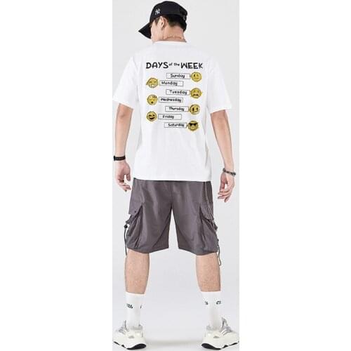 The new spring and summer 2021 cotton tide loose short sleeve T-shirt male the current Chinese wind menswear phoenix embroidery