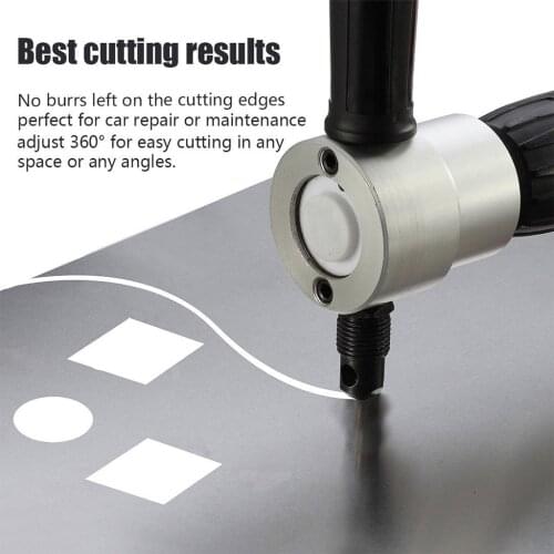 Art Trimmer Sheet Metal Cutting Nibble Metal Cutting Double Head Nibbler Blade Saw Cutter Tool Accessory Metal Cutting Machine