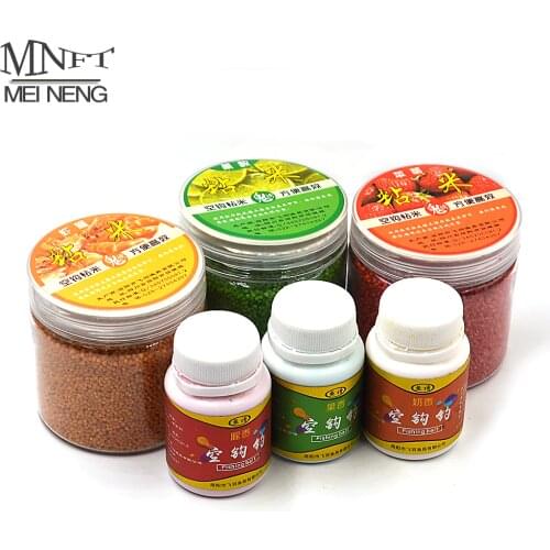 MNFT 1Bottle Various Flavors Additive Powdery And Millet Grainy Fishing Carp Bait Formula Attractant Groundbait Flavours