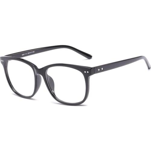 Fashion Women Men Optical Eyeglasses Frame Full Rim Frame Plastic Tr-90 Stylish Decoration Glasses Frame Prescription Eyewear