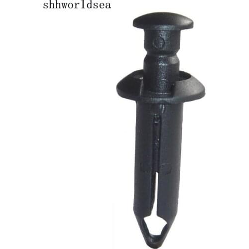 Shhworldsea automotive plastic fasteners rear door rocker panel to underbody bracket push for GM staturn 10207146 21077323