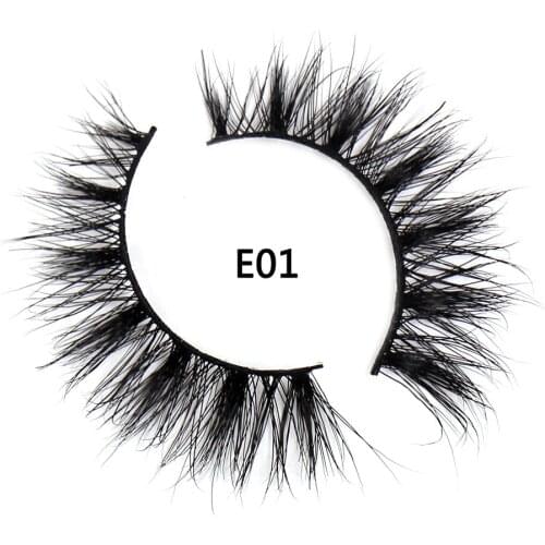 SOQOZ Mink Lashes False Eyelashes Luxury Handmade Natural long Popular Eyelash Extension 3d mink lashes thick eye lashes E01