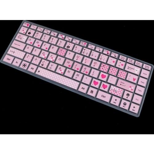 Waterproof Slim Silicone Keyboard Protector SKin Cover for ASUS K40 P80 P81