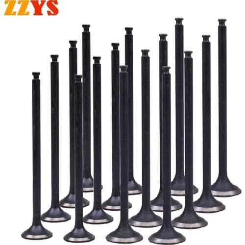 Motorcycle Intake Valve and Exhaust Valve Stem Kit For Suzuki GSX-R250 GJ72A GSXR250 GJ73A GSX-R 250 GSXR 250 Inlet & Outlet