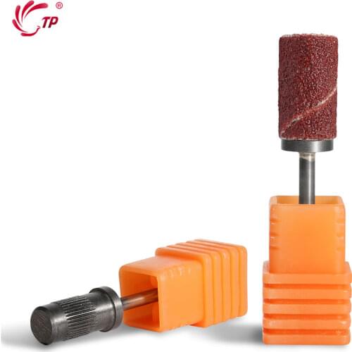 1/5/10PC Nail Drill Bit Sanding Bands Mandrel Holder Cutter For Manicure Nail Sanding Caps Pedicure Cutters For Pedicure Sanding