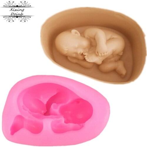 1Pcs Baby silicone soft candy mold cake decorating tool candy chocolate Soft Candy Mold