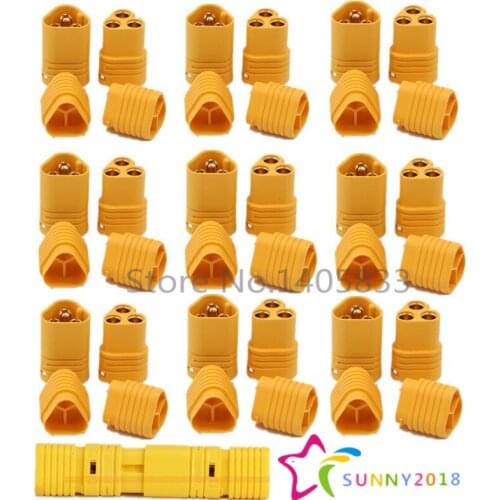 10pairs Amass MT60 3.5mm Motor Connector Motor Plug Set