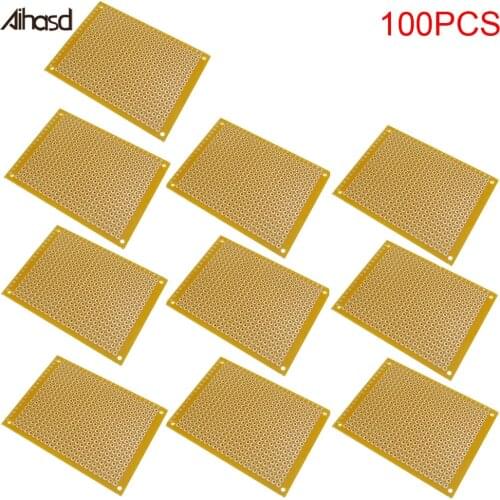 100PCS 5cm*7cm 5*7CM Universal board Experimental Plate Circuirt PCB Hole Bread Board Breadboard
