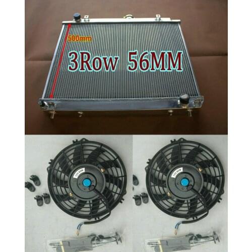 3/5Row Aluminum Radiator For Mitsubishi Pajero Montero/Shogun V60/V70/V80 NM NP NS NT 3.0 3.5 3.8L V6 petrol V65/V75 AT 00-18