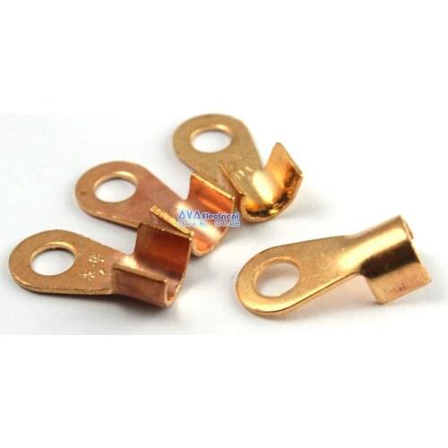 40 Pieces 80A Copper Battery Cable Connector Terminal Lug OT-80A