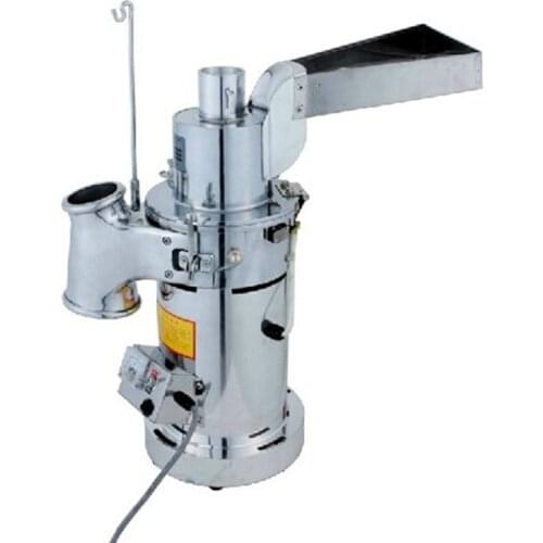 Automatic Herb Grinding Milling Machine Continuous Feeding Herb Hammer Grinder Pulverizer Medicine 20kg/hour DF-20