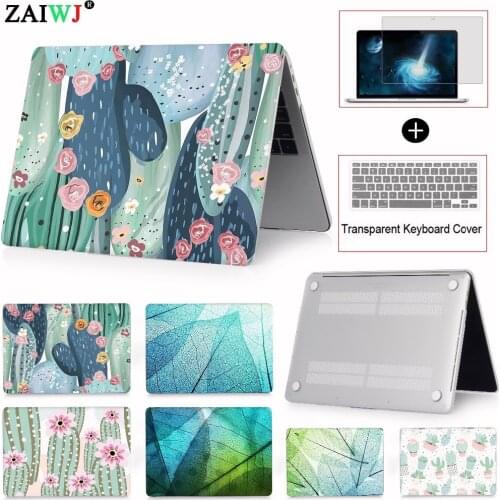 Hot New 2021 Print Laptop Case For MacBook Air M1 Chip Pro Retina 13.3 with Touch Bar ID for Mac book 11 12 13 15 16 inch Cover