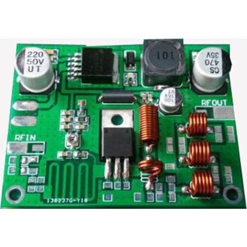 DC 15-48v 15W 17-110Mhz FM Transmitter Module FM Amplifier Board Ham Radio