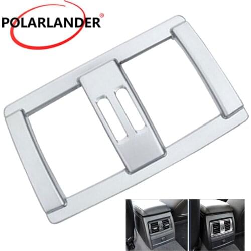 For BMW 1 2 3 Series F20 F21 F22 F23 F30 F31 F34 2012-2016 car Rear Air Condition Vent decoration Trim Outlet Cover Frame