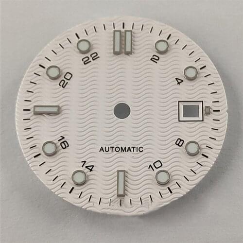 For ETA 2836 2824 Watch Movement 31MM Luminous Watch Dial for Miyota 82 Series for Mingzhu DG2813 3804 Movement Accessories