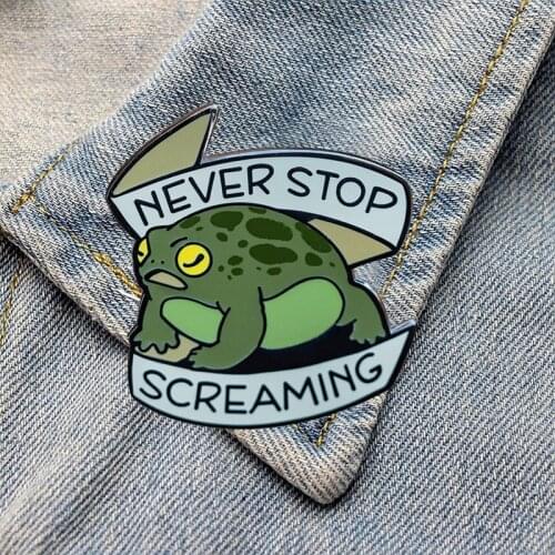 DZ774 Creativity Enamel Pins Women Badge Backpack Collar Lapel Pin Hat Jewelry Gifts for Friends