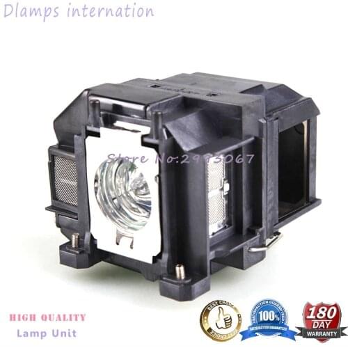 EB-S02 EB-S11 EB-S12 EB-W12 EB-W16 EB-X02 EB-X12 EB-X14 EB-X14G EH-TW550 EX3210 H494C H433B Projector Lamp ELPL67 for EPSON
