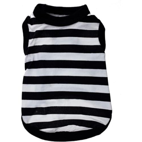 Summer Dog Clothes Striped Pet Clothing For Dogs Pets Clothing Small Medium Dog Costume Chihuahua Cat Clothes For Dogs Yorkshire