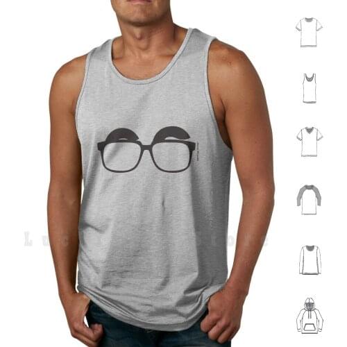 Hayao Miyazaki tank tops vest sleeveless Hayao Miyazaki Glasses Cinema Movie Director