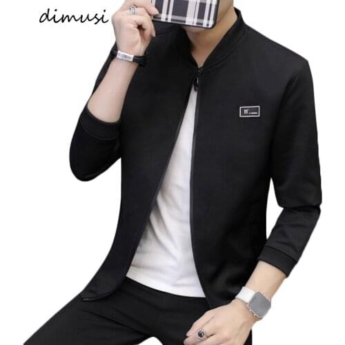 DIMUSI Mens Bomber Zipper Jacket Winter Male Fleece Warm Coats Casual Streetwear Hip Hop Slim Fit Baseball Jackets Mens Clothing