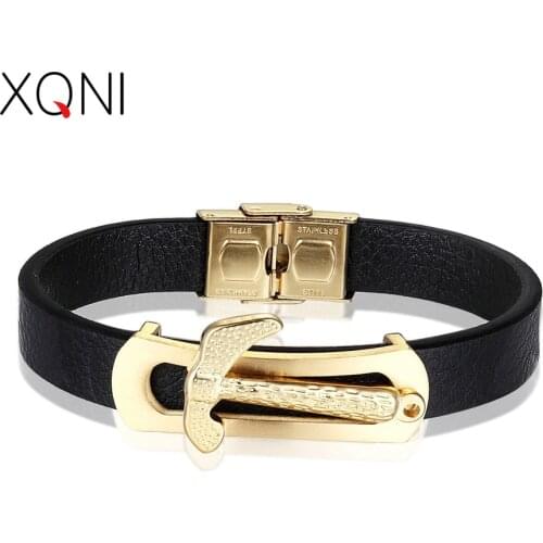 XQNI Men Bracelet pulsera de hombres pulseiras masculinas erkek bilezik Stainless Steel Bracelet Special Birthday Gift Wholesale